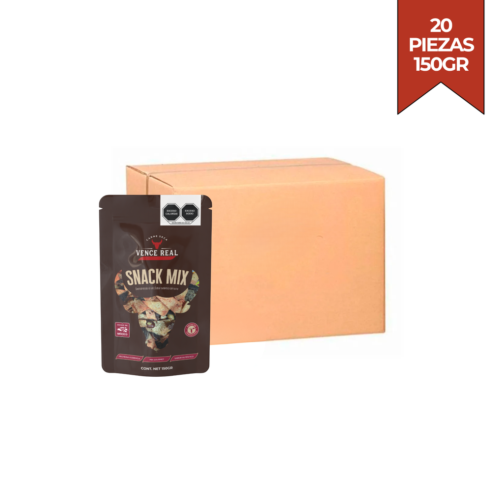 Caja de Snack Mix (20 piezas de 150g)