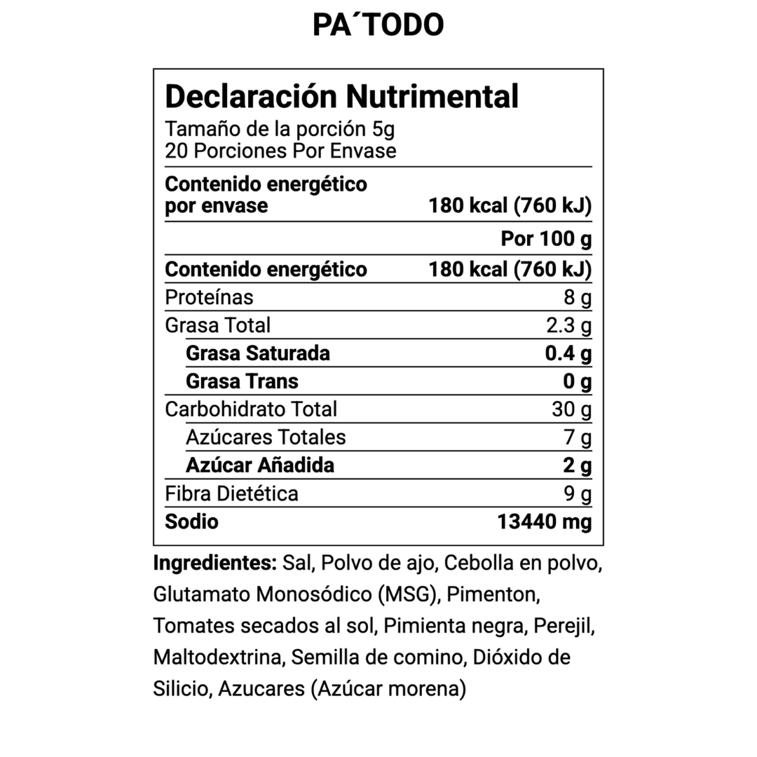 Sazonador Vence Real PA'TODO