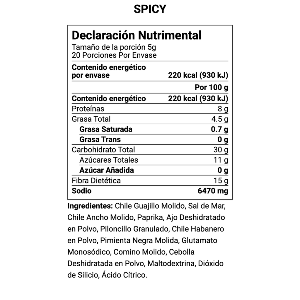 Sazonador Vence Real SPICY