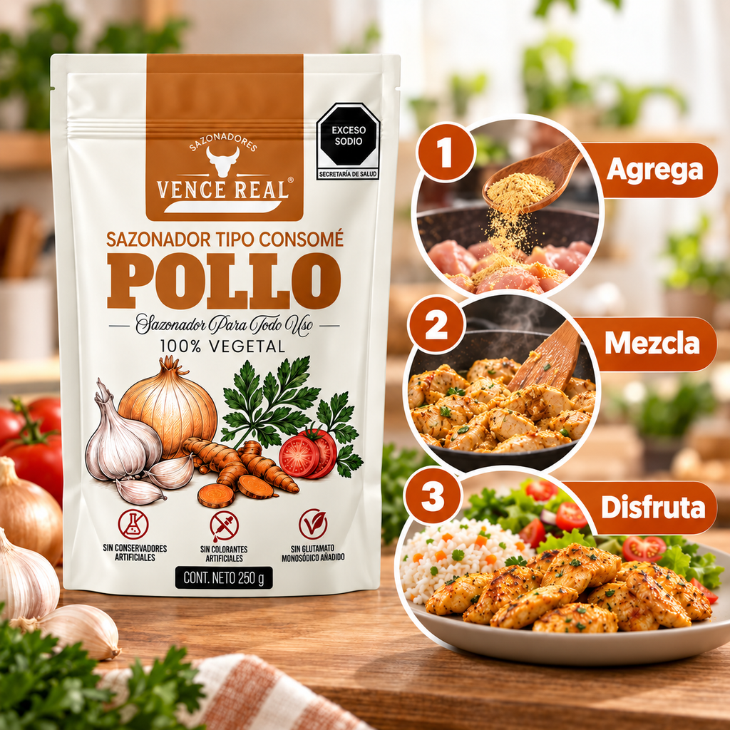 Vence Real Consomé de Pollo 250 g
