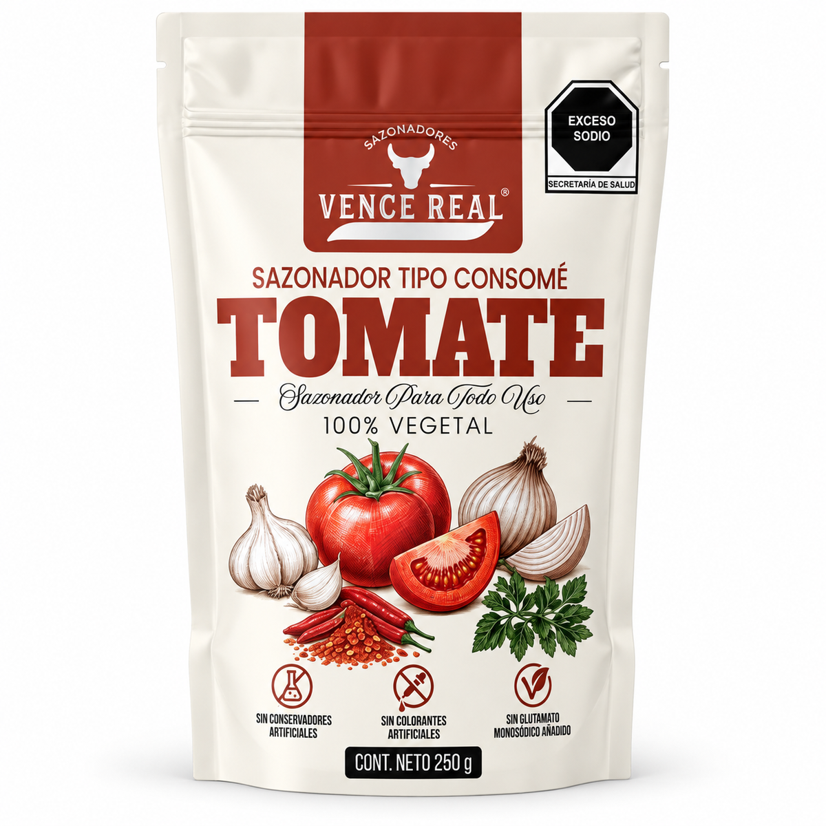 Vence Real Consomé de Tomate 250 g