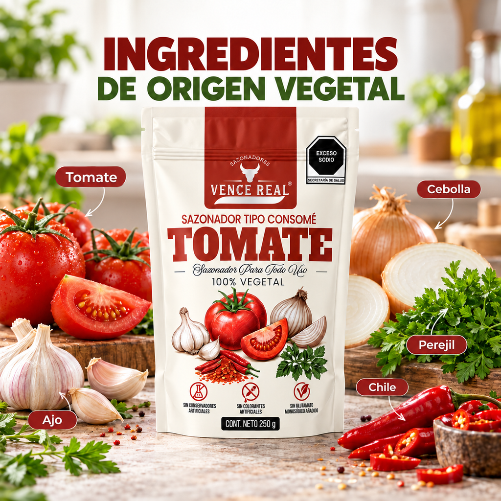 Vence Real Consomé de Tomate 250 g