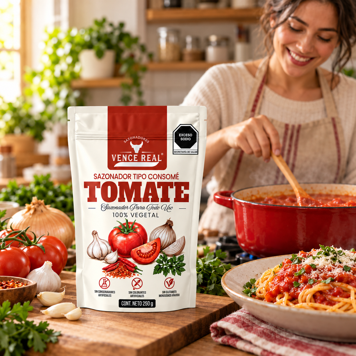 Vence Real Consomé de Tomate 250 g